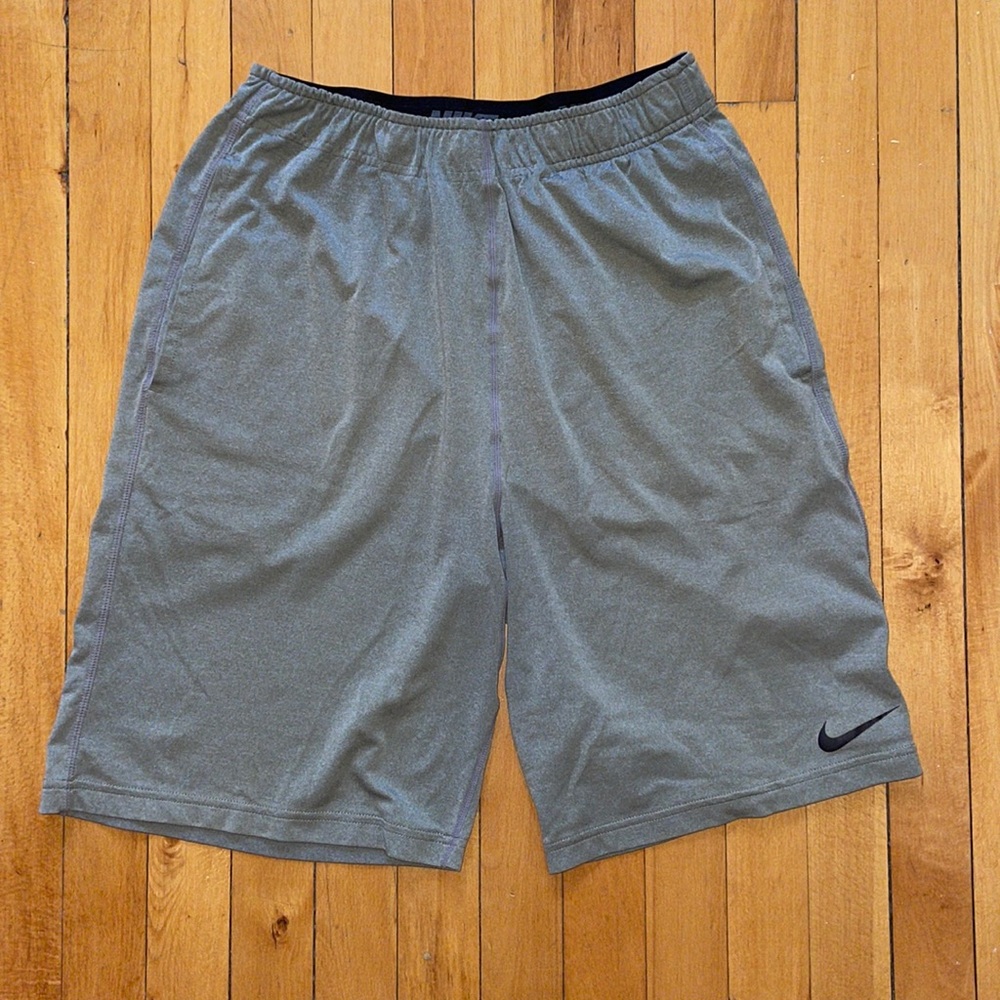 Medium Grey Nike Dry-Fit Shorts